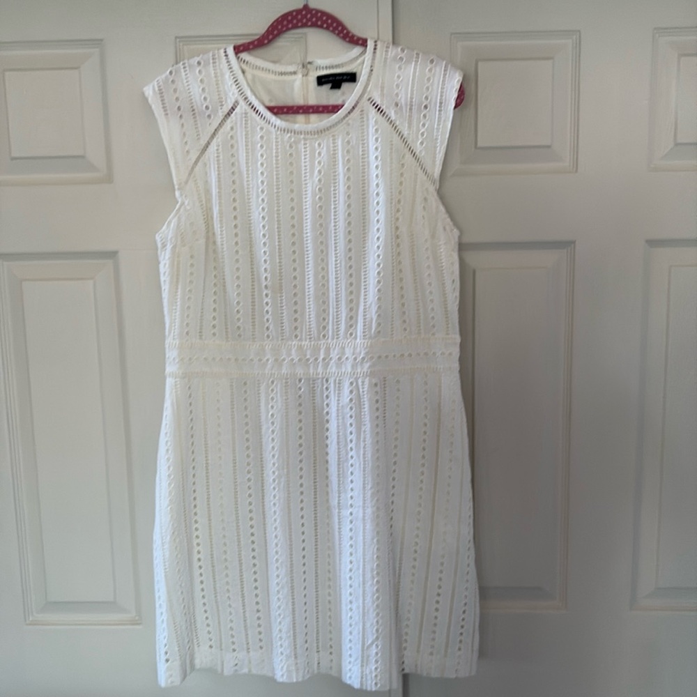 Banana Republic white dress